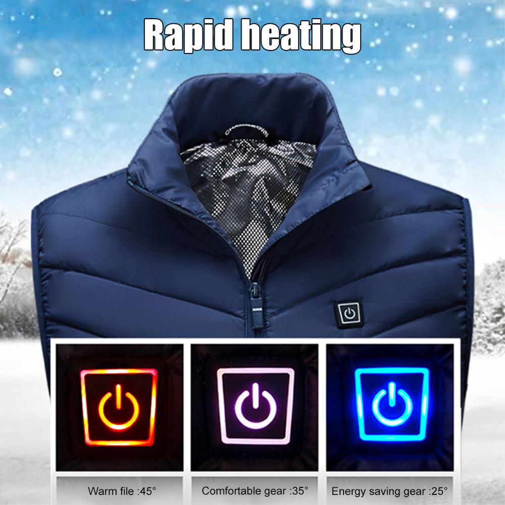 Heating Vest Washable Usb Charging Heating Warm