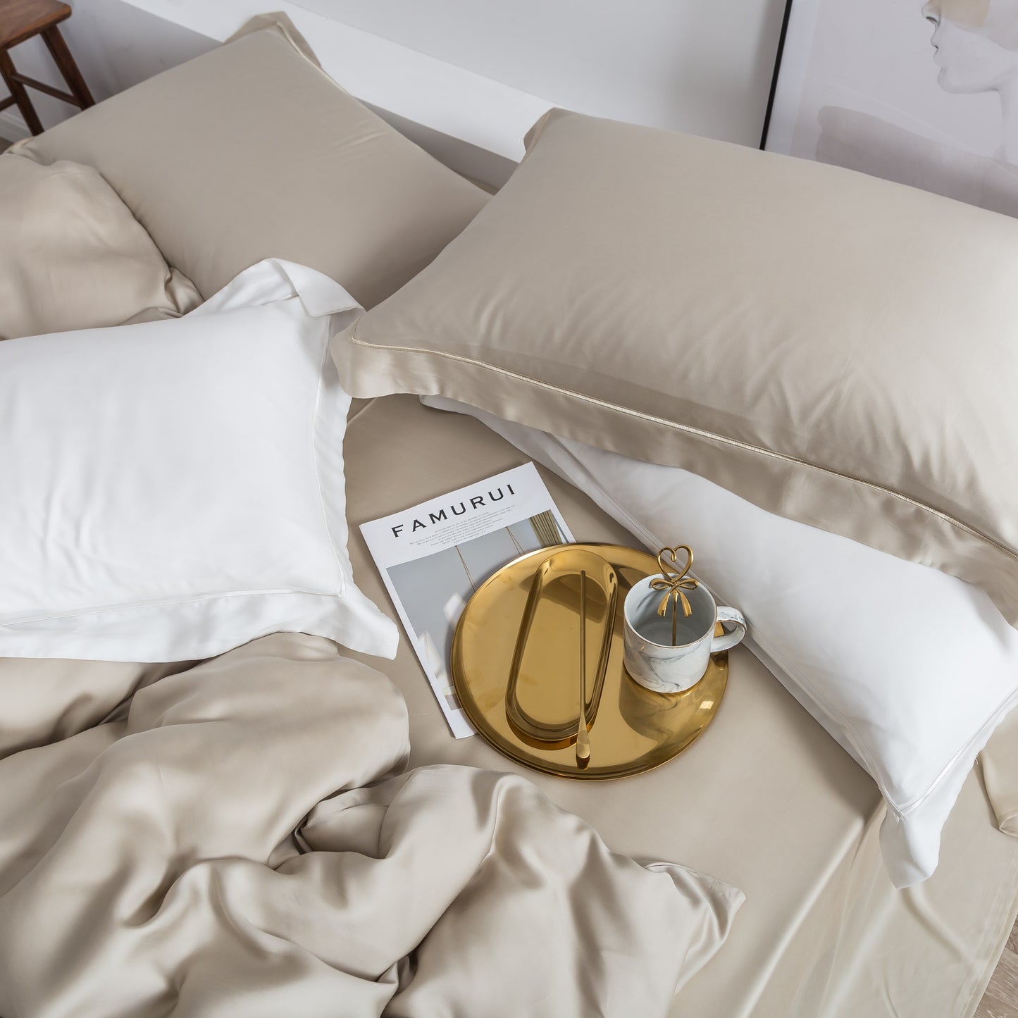 Mulberry Silk Bed Sheet Set | Mulberry Silk Bedding Sheet | Silk Bed