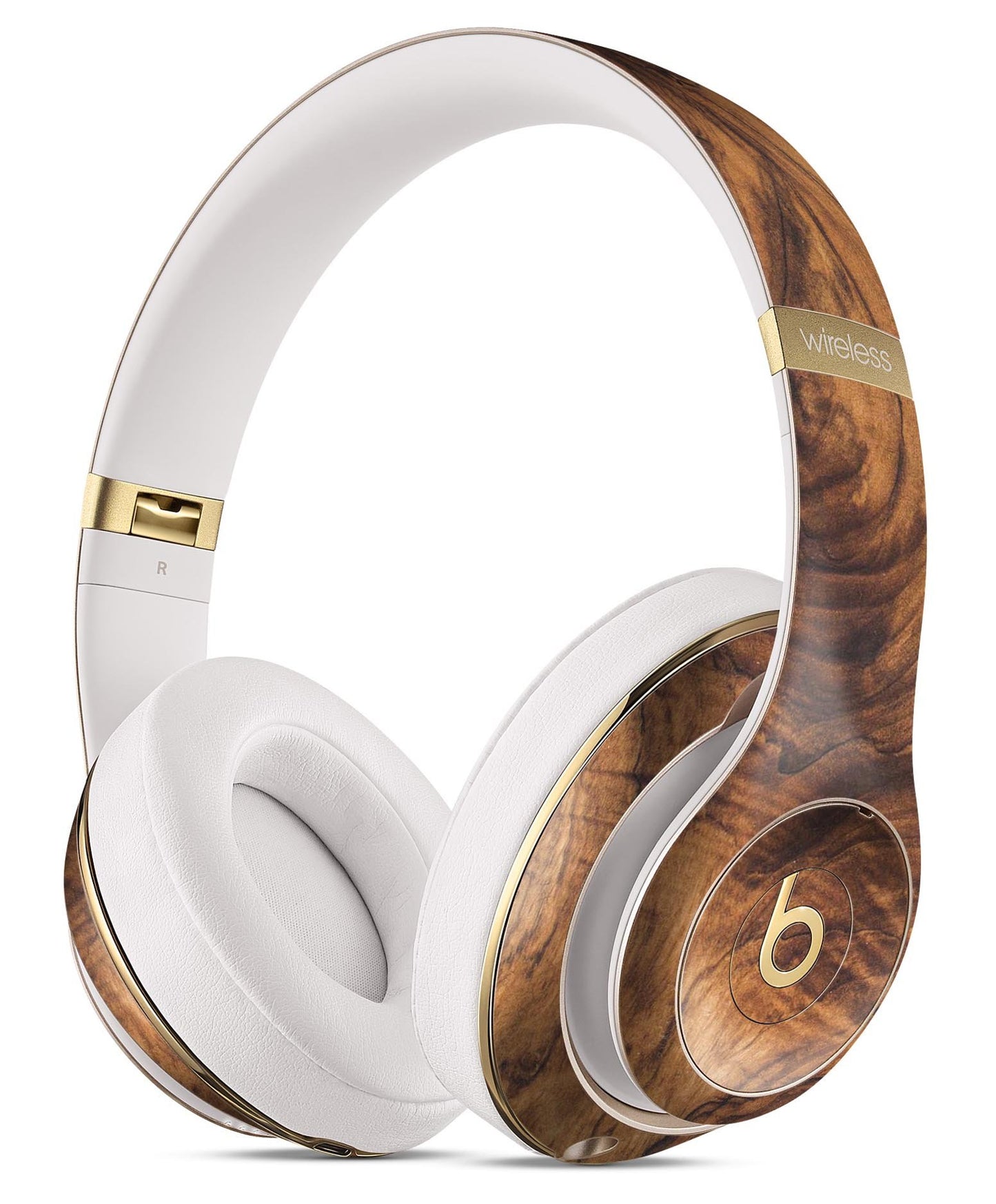 Raw Wood Planks V11 - Full Body Skin Decal Wrap Kit for Beats by Dre