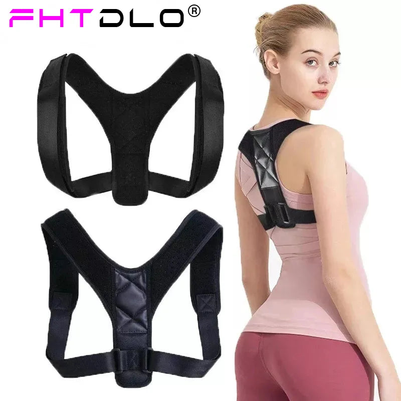 Back Posture Corrector Belt Adjustable Clavicle Spine Back Shoulder Lumbar Posture Correction