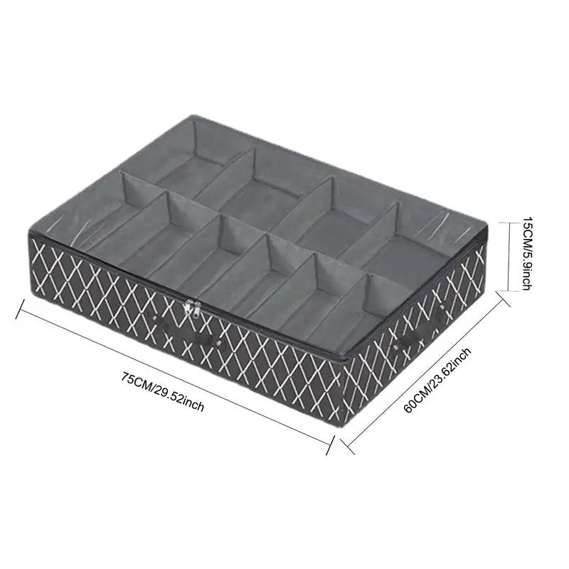 Under Bed Shoe Storage Underbed Storage Non Woven Box College Essentials Organization And Storage For Dorms Homes Apartments