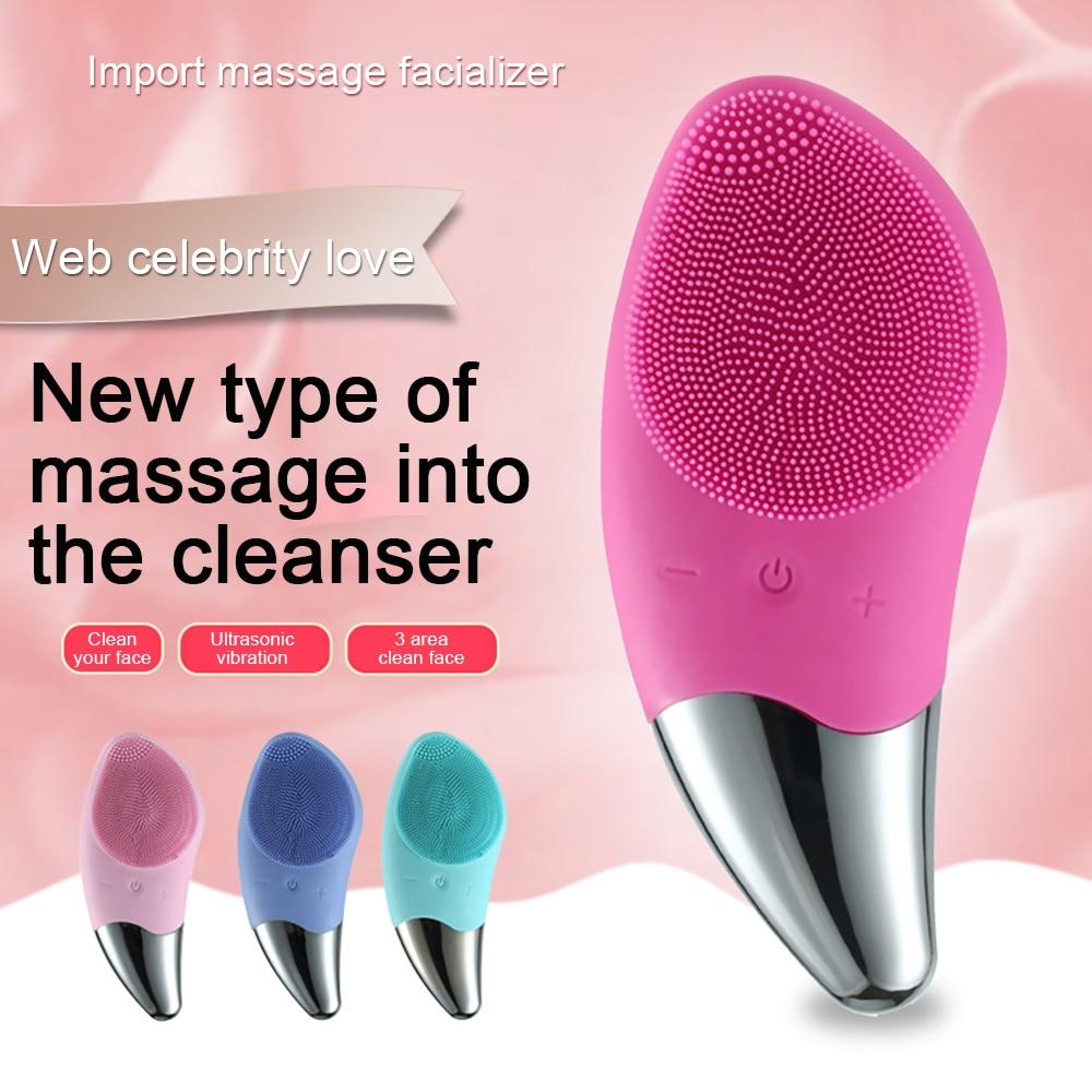Sonic Pulsing Cleansing Brush and Massager