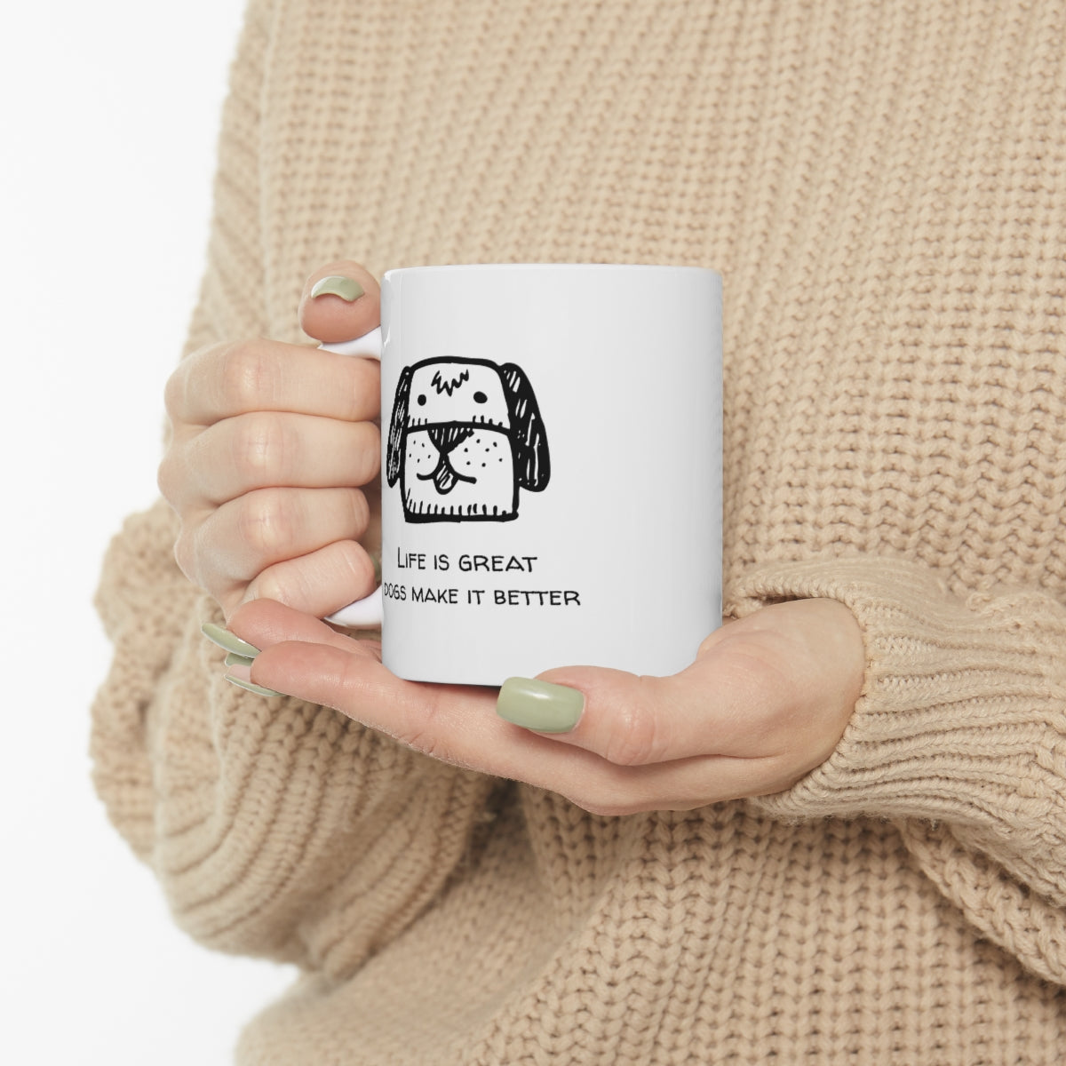 Life Is Better With A Dog Novelty Mug