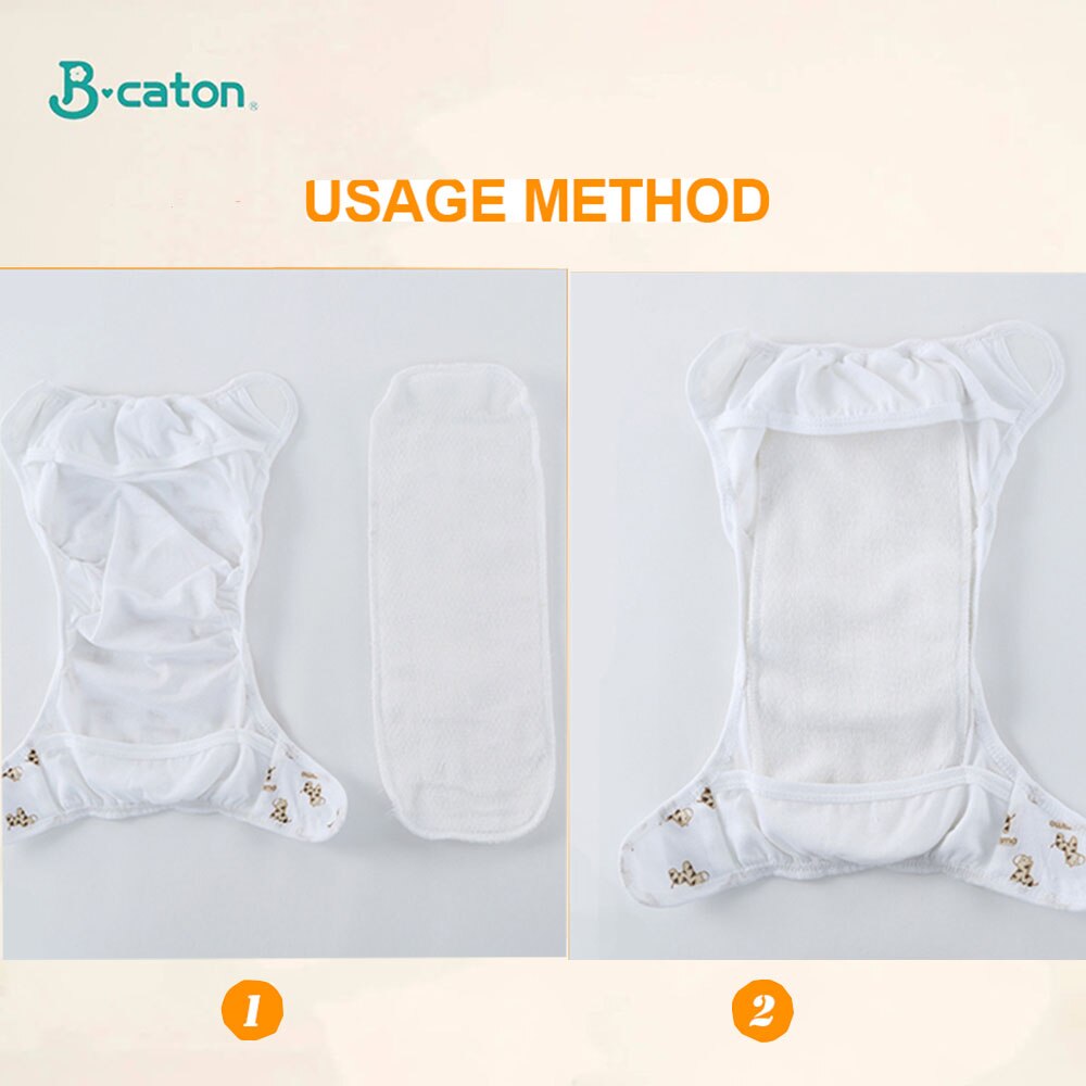 Washable Reusable Baby Diapers Cotton | Baby Nappies Diaper Reusable