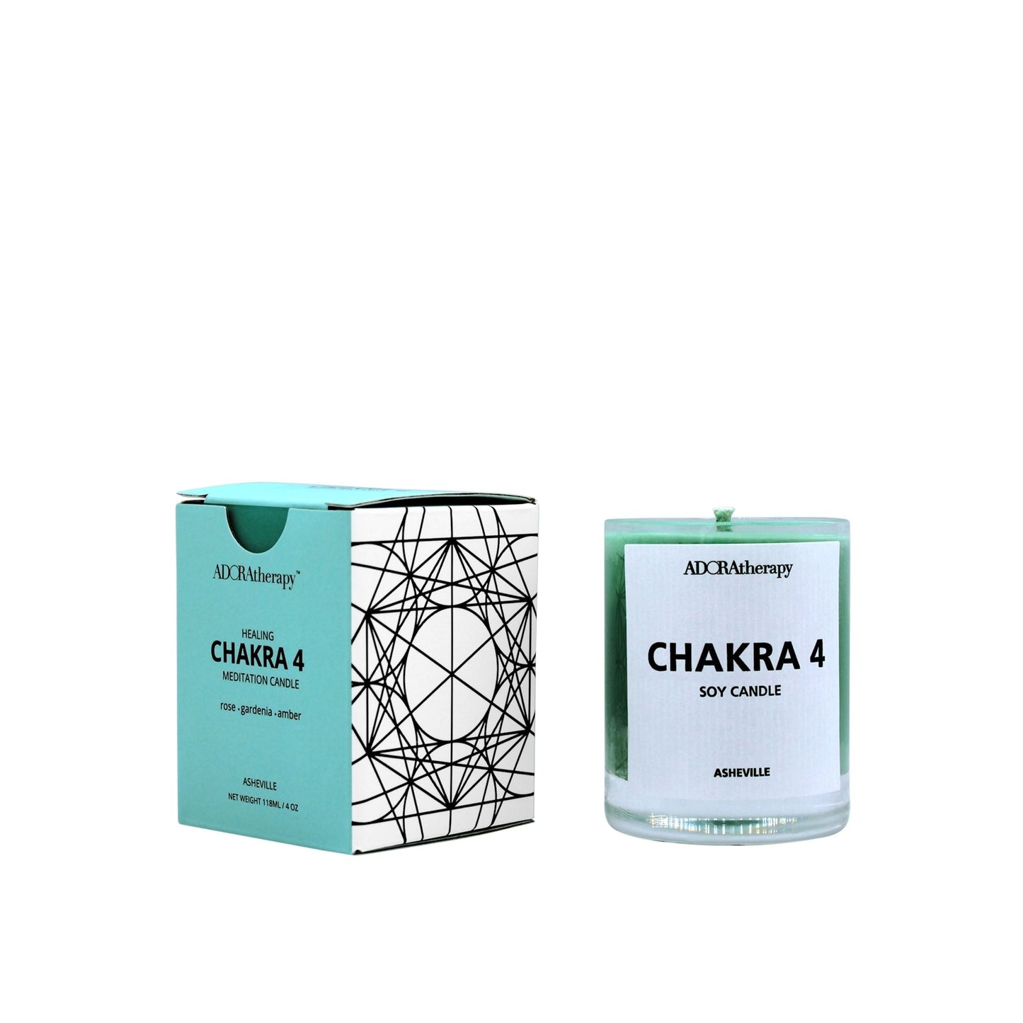 Heart Chakra Meditation Candle