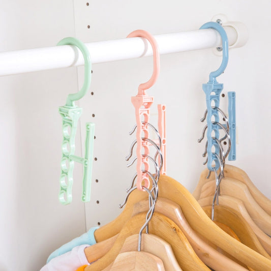 5 Circle Hanger Organizer Anti Slip Buckle Clothes