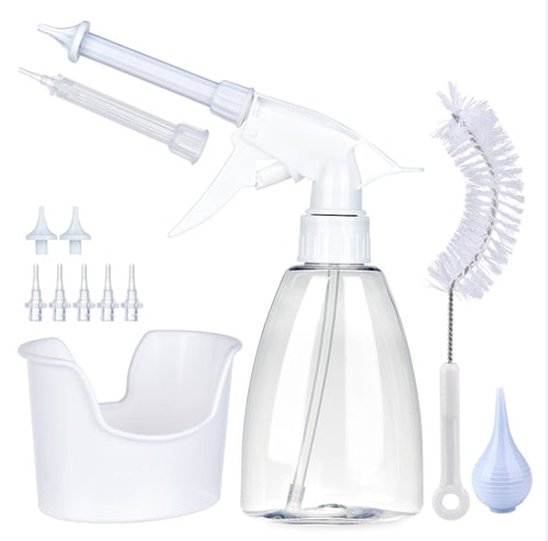 500/300ml Ear Cleaner Kit Ear Wax Remover Plastic Bottle Ear