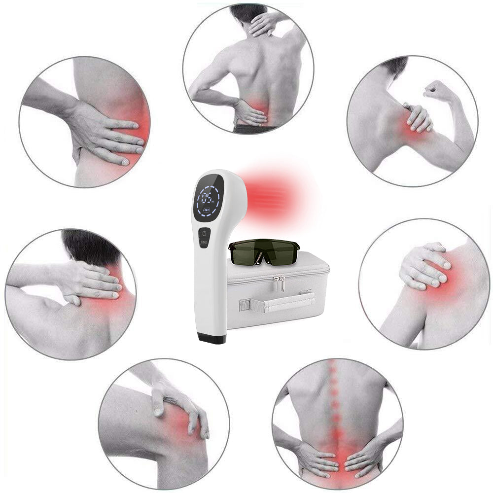 Body Pain Laser Therapy Device Lllt Physiotherapy Equipment For Knee