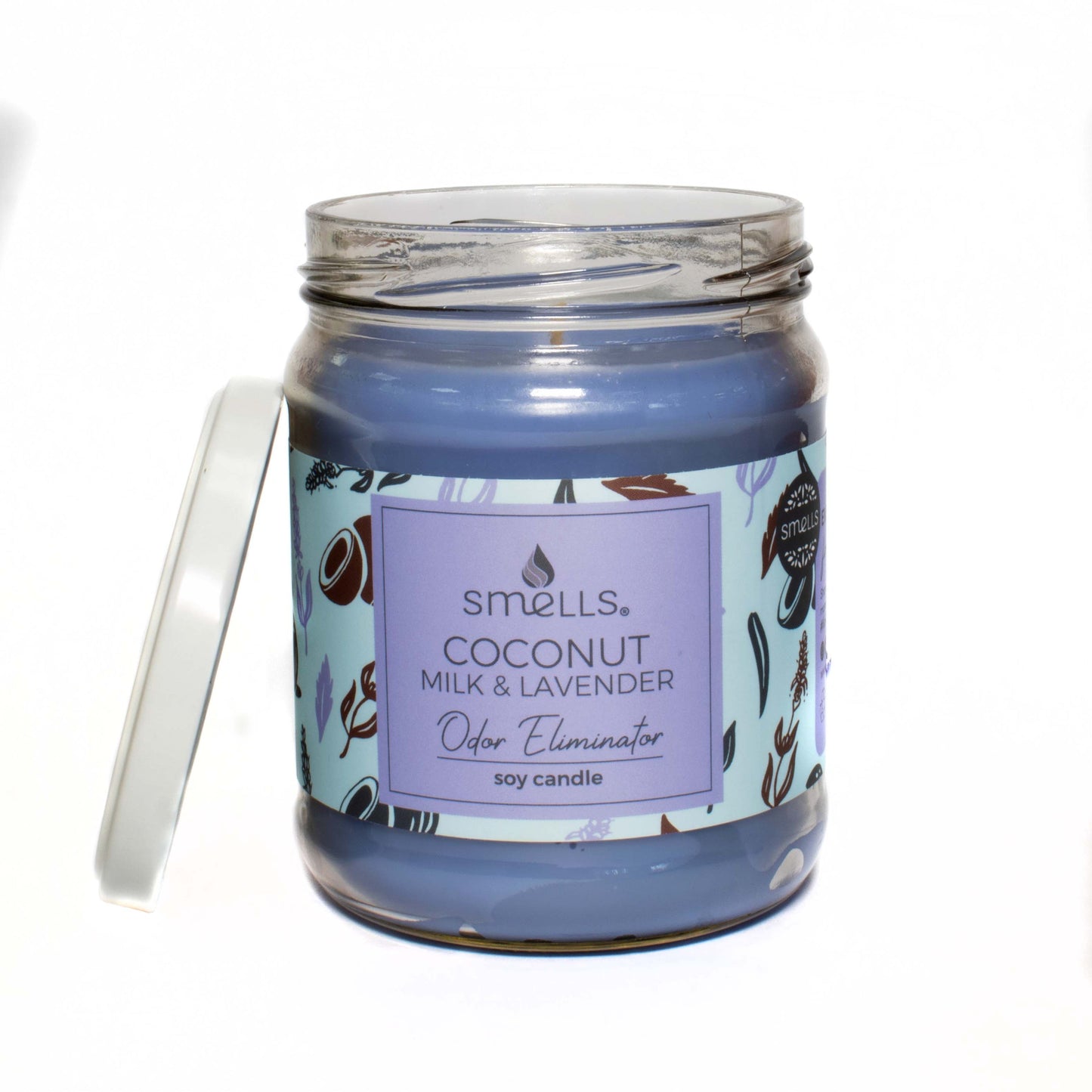 Coconut Milk & Lavender Odor Eliminator Scented Candle, 12 oz (2-PACK)