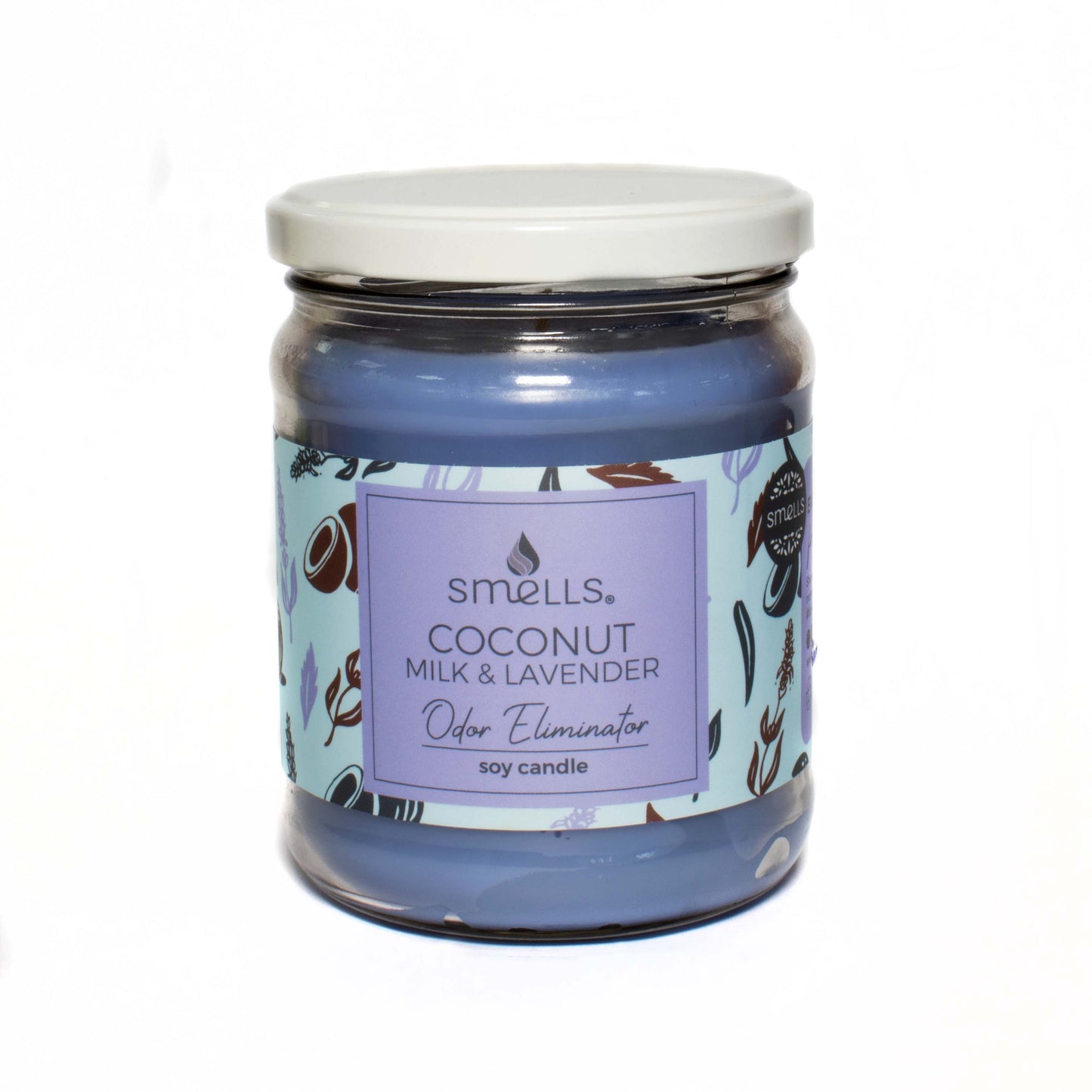 Coconut Milk & Lavender Odor Eliminator Scented Candle, 12 oz (2-PACK)