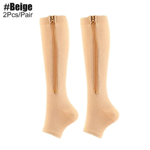 Copper Compression Sock Compression Stockings Zipper Compression Sock