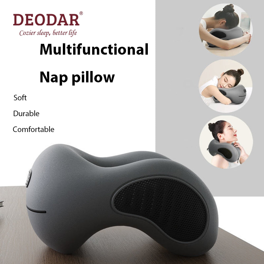 Deodar Multifunction Memory Foam Neck Pillow Slow Rebound Soft Travel