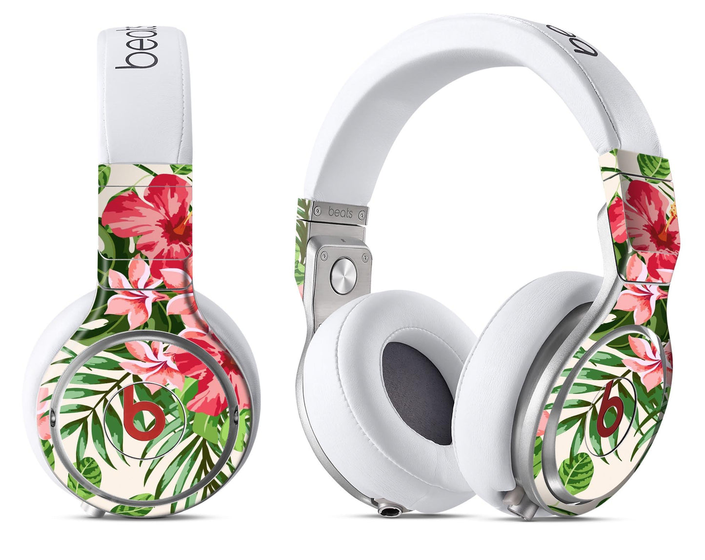 Dreamy Subtle Floral V1 - Full Body Skin Decal Wrap Kit for Beats by