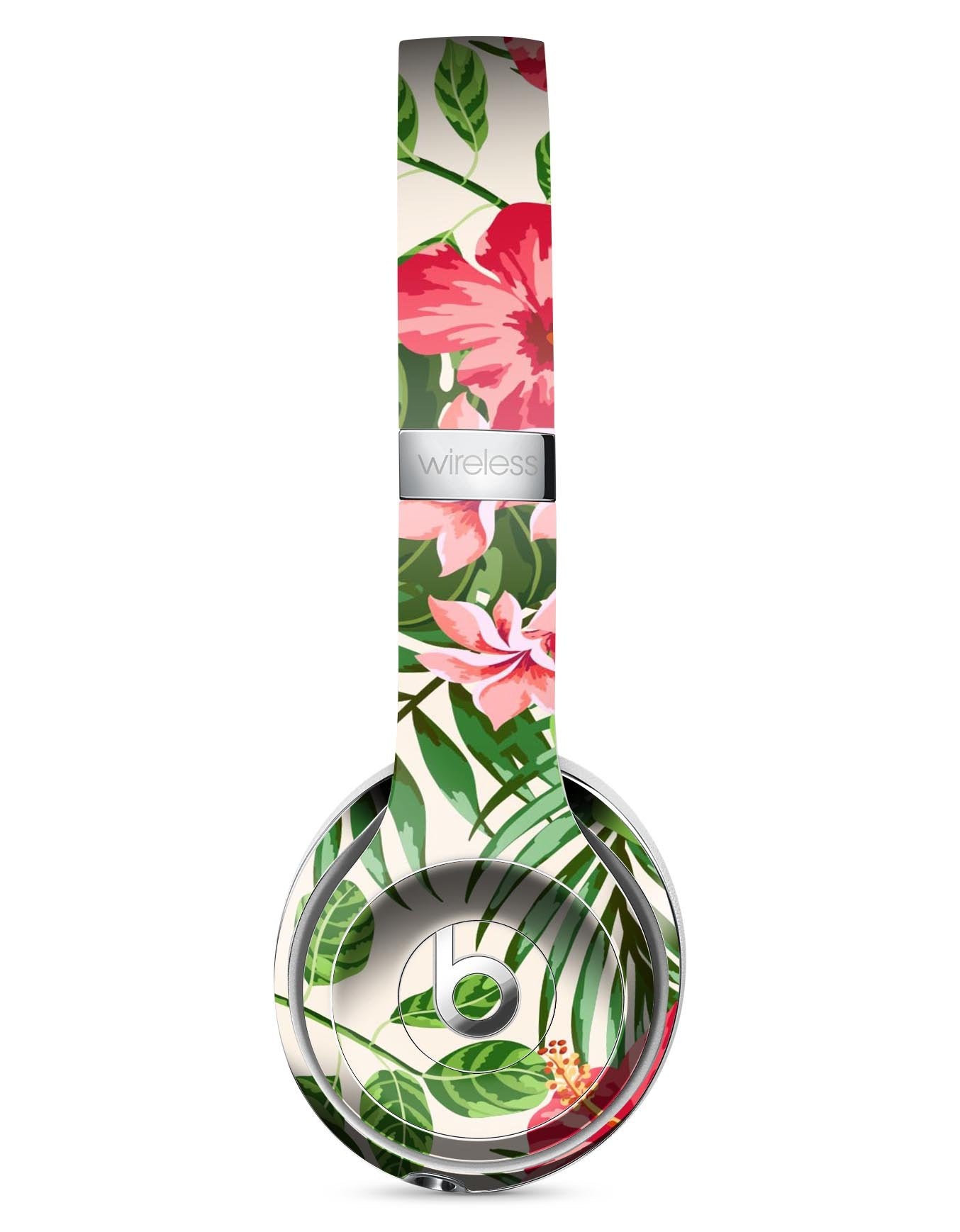 Dreamy Subtle Floral V1 - Full Body Skin Decal Wrap Kit for Beats by