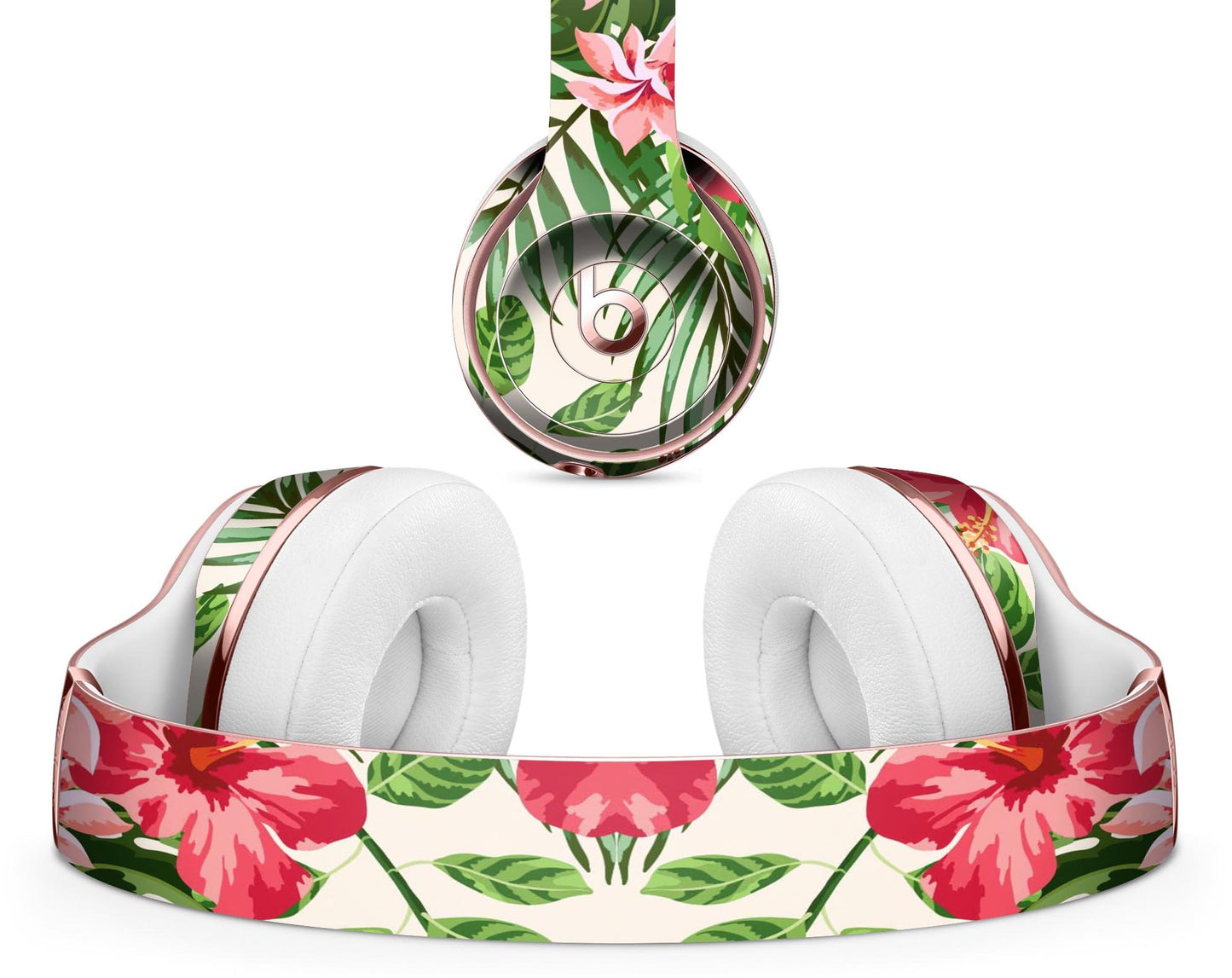 Dreamy Subtle Floral V1 - Full Body Skin Decal Wrap Kit for Beats by