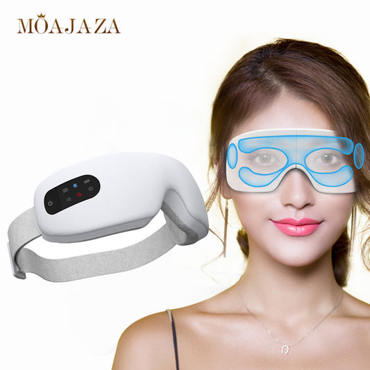 Electric Eye Massager Hot Compress Stress Relief Heating Vibration