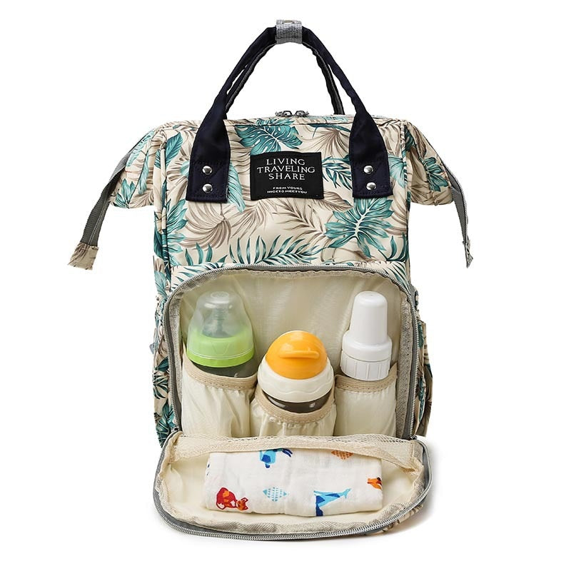 Large Capacity Diaper Bag Backpack Fashion | Mommy Bag Baby Diaper