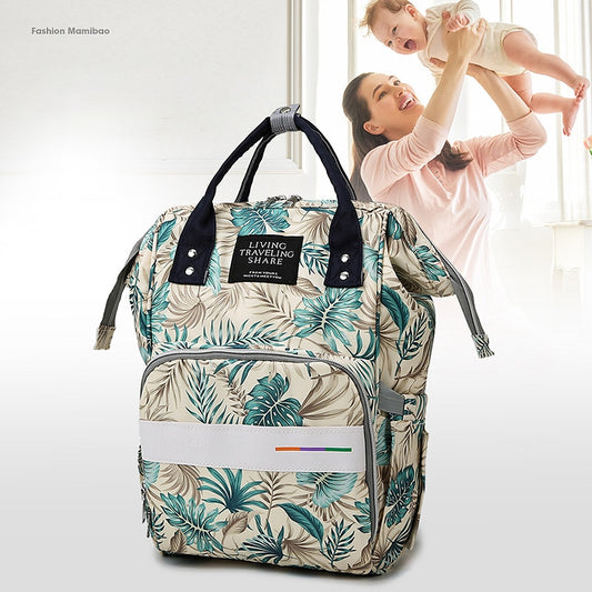 Large Capacity Diaper Bag Backpack Fashion | Mommy Bag Baby Diaper