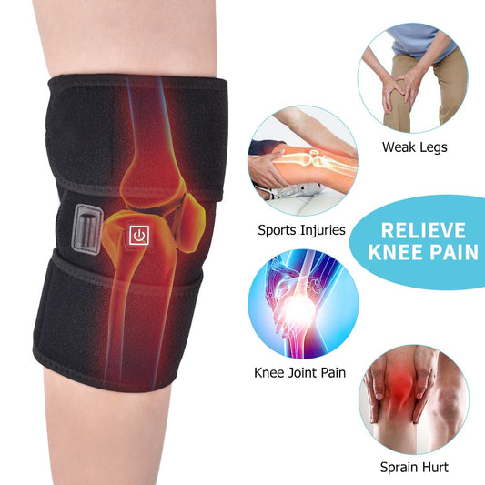 Heating Knee Pads Knee Brace Support Pads Thermal Heat Therapy Wrap