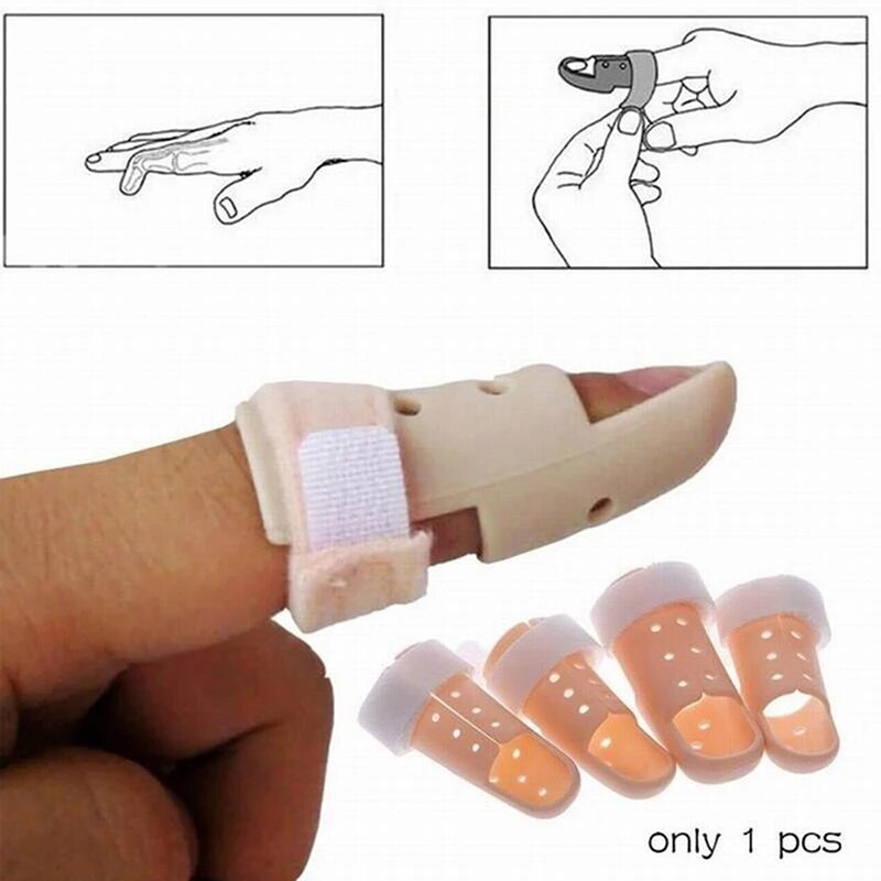 Finger Support Joint Corrector Pedicure Finger Brace Protector Straightener Splint Accessories Comfortable Breathable Protector