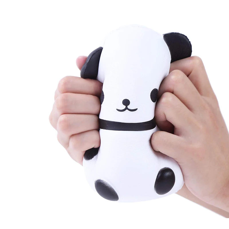 New Jumbo Kawaii Panda Squishy Slow Rising Creative Animal Doll Soft Squeeze Toy Bread Scent Stress Relief Fun for Kid Gift