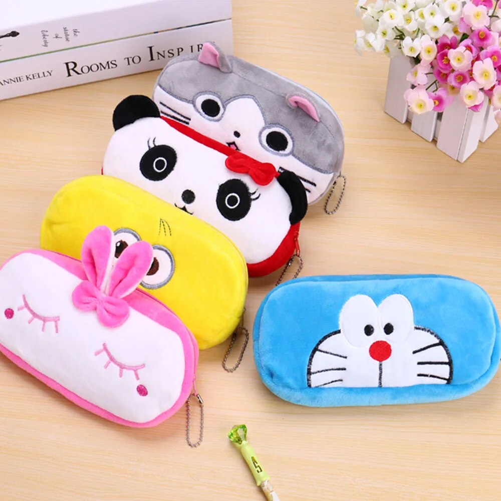 Coin Bag Plush Purse Wrist Coin Wallet Women Pouch Upgrade New Comfortble Soft Popular Cartoon Totoro Cute Wallet For Kids Girls