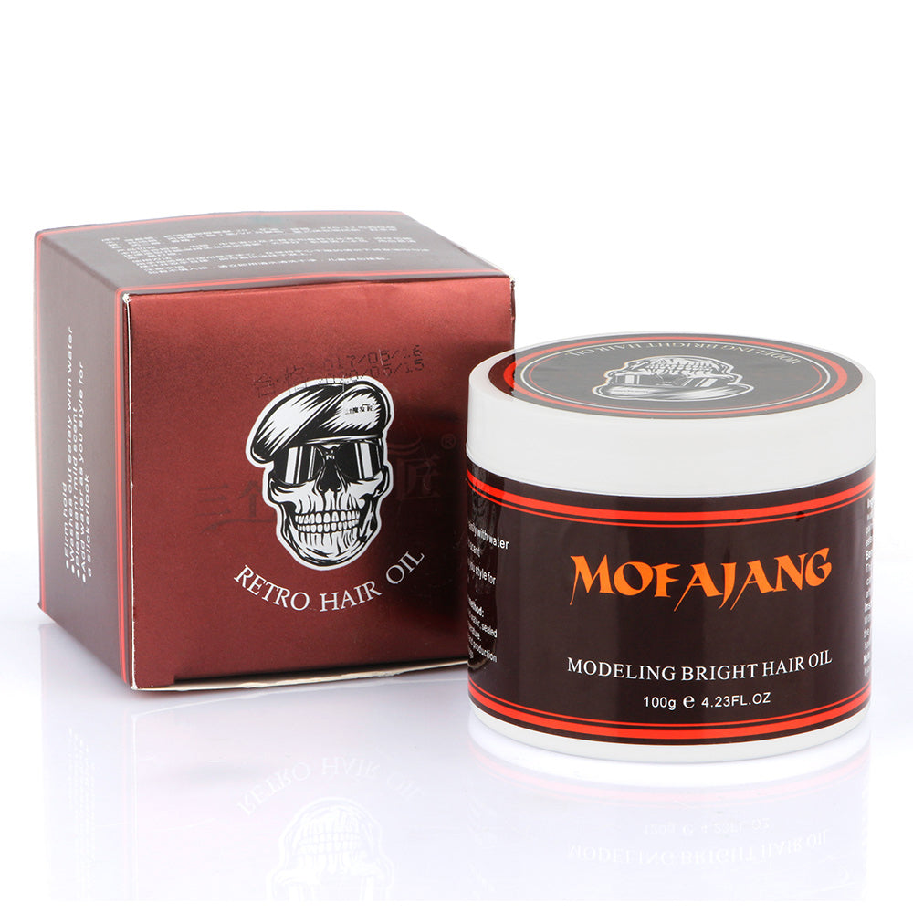 Hair Wax Pomade Styling Wax Cream Men Long-lasting