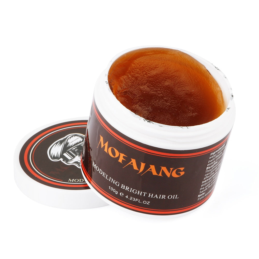 Hair Wax Pomade Styling Wax Cream Men Long-lasting