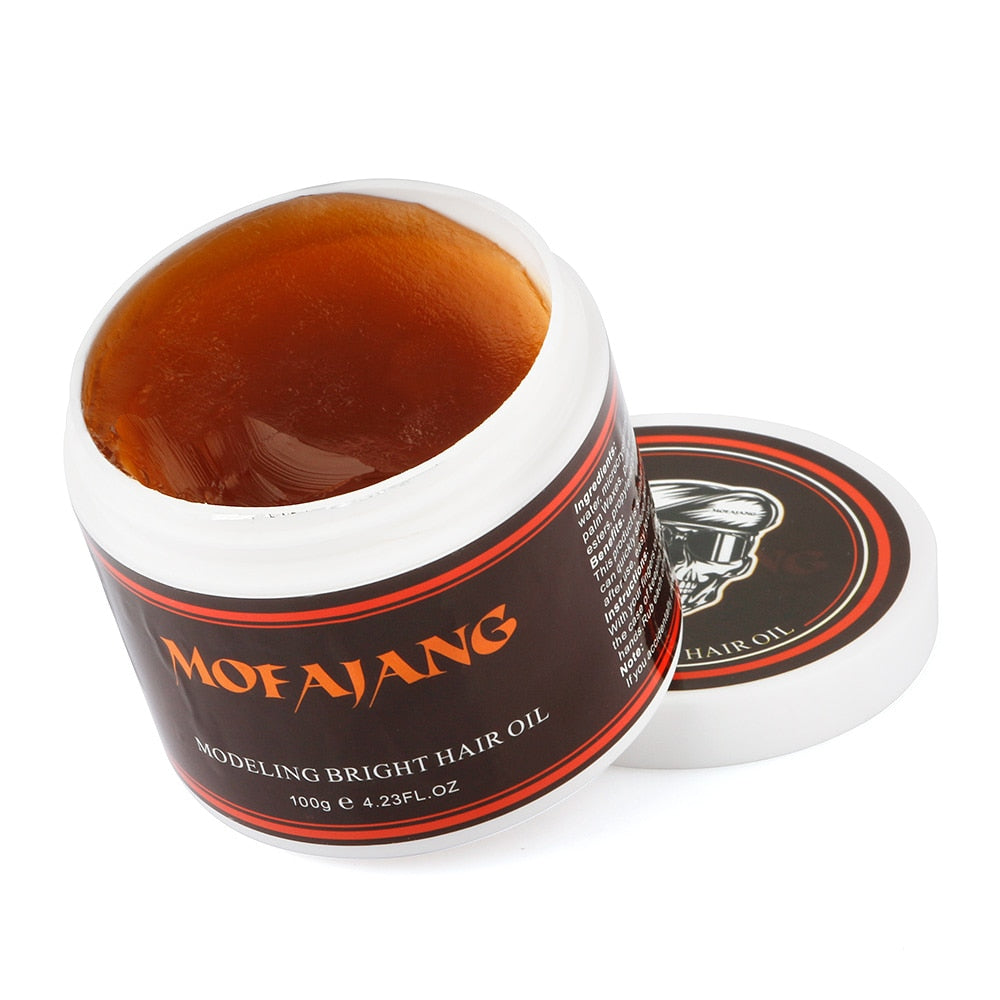 Hair Wax Pomade Styling Wax Cream Men Long-lasting