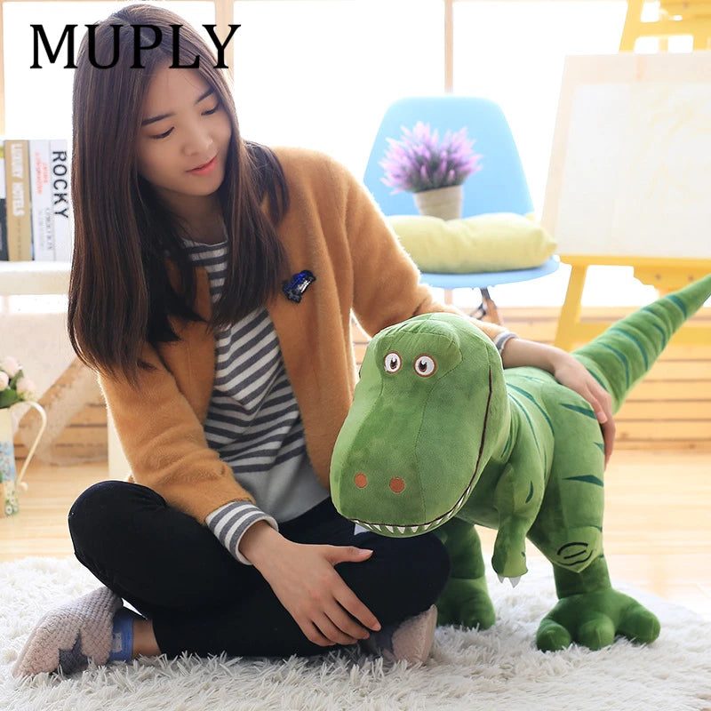 1pc 40-100cm New Dinosaur Plush Toys Muply Cartoon Tyrannosaurus Cute Stuffed Toy Dolls for Kids Children Boys Birthday Gift