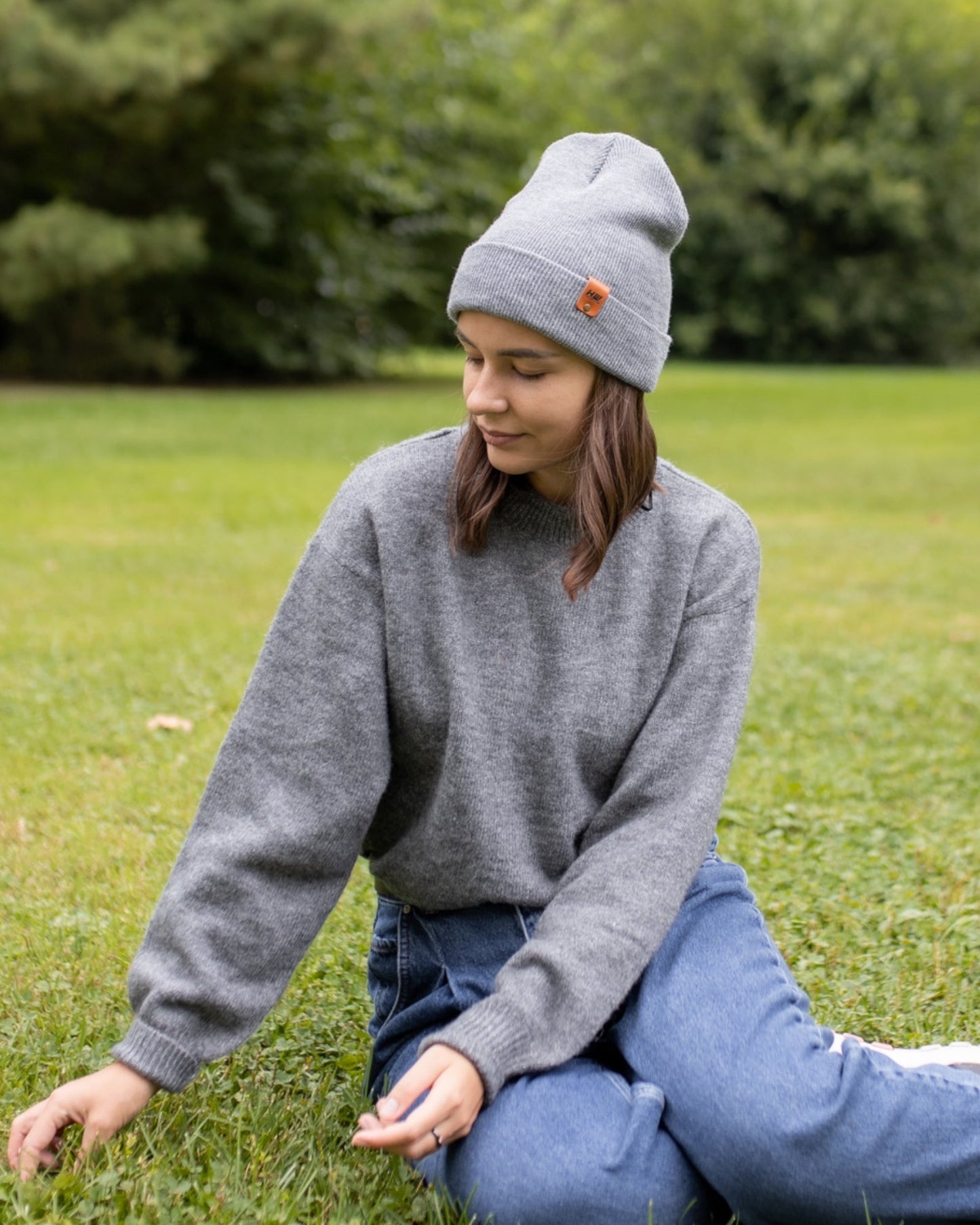 HAAKWEAR Knit Cuffed Beanie - Koala Gray