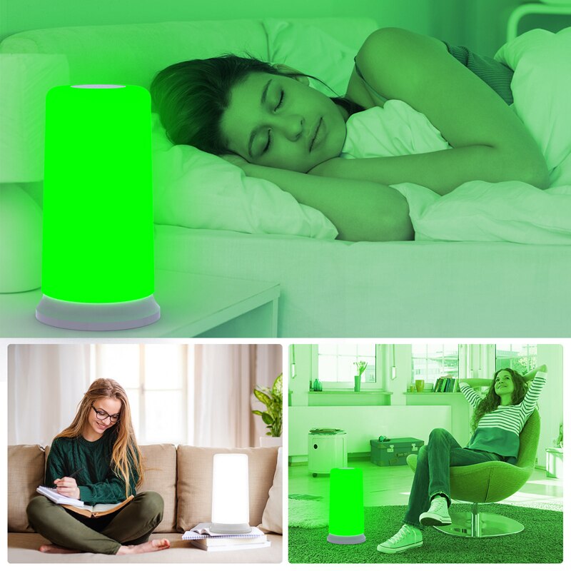 Kts Green Light Therapy Lamp For Insomnia Anxiety Depression Home