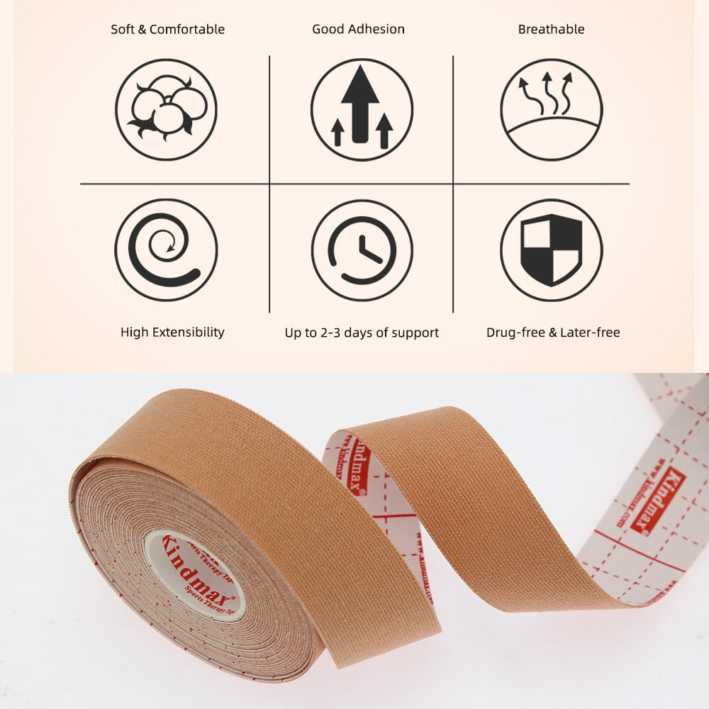 Kindmax Kinesiology Tape For Face V Line And Neck Eyes Area Lifting