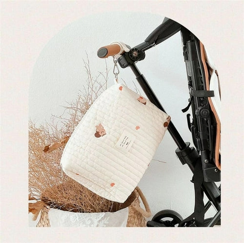 Korea Style Newborn Baby Care Diaper Bag Mummy Shoulder Bag Embroidery