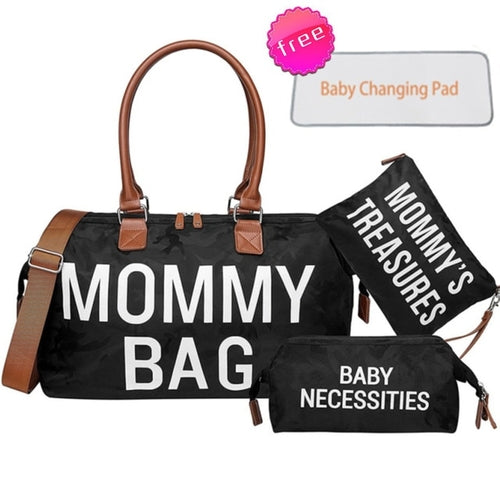 Large Travel Bag Shoulder Mommy Bag | Baby Bag Bag Mothers Diapers -