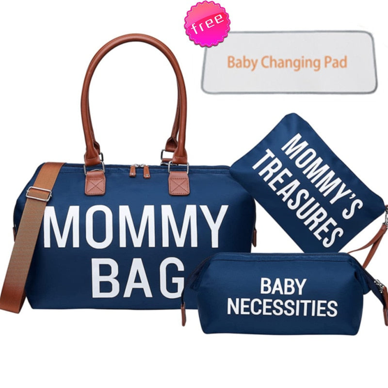 Large Travel Bag Shoulder Mommy Bag | Baby Bag Bag Mothers Diapers -