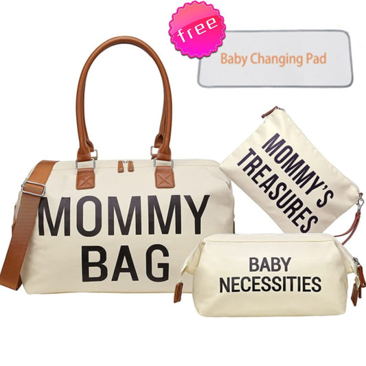 Large Travel Bag Shoulder Mommy Bag | Baby Bag Bag Mothers Diapers -