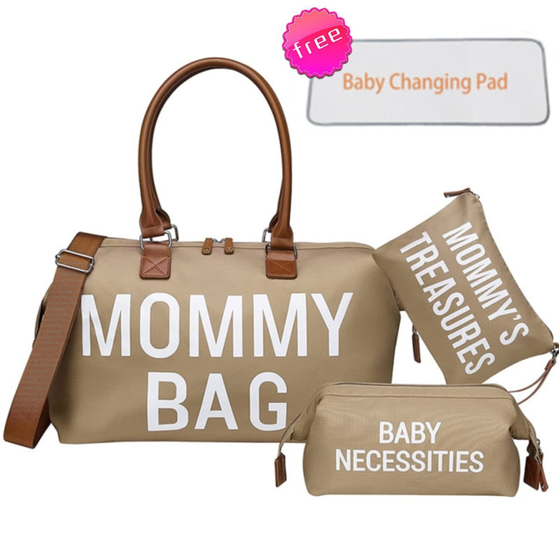 Large Travel Bag Shoulder Mommy Bag | Baby Bag Bag Mothers Diapers -