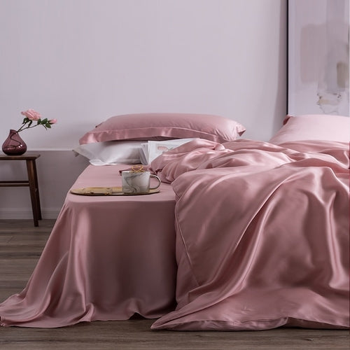 Mulberry Silk Bed Sheet Set | Mulberry Silk Bedding Sheet | Silk Bed