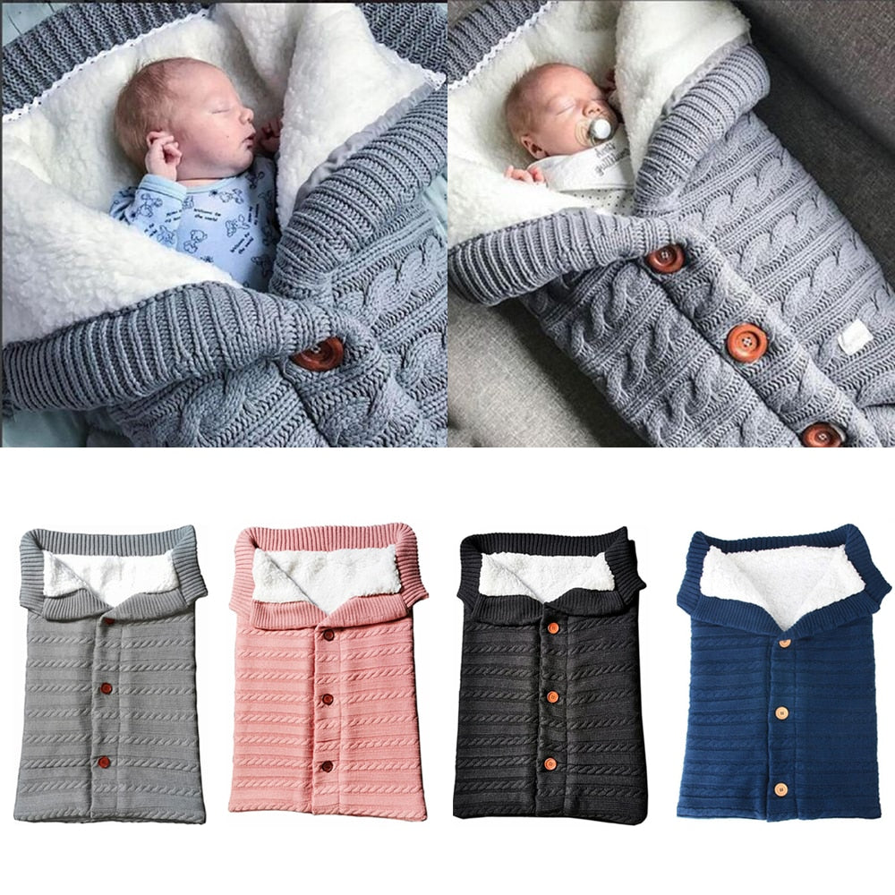 Newborn Winter Sleeping Bag Stroller | Winter Warm Sleeping Bags Baby