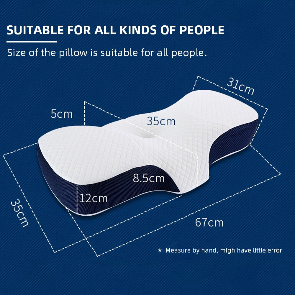 Orthopedic Pillow Slow Rebound Memory Foam Pillow Core To Help Sleep