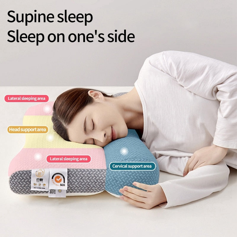 Traction Neck Pillow Memory Orthopedic Pillow For Sleeping Slow