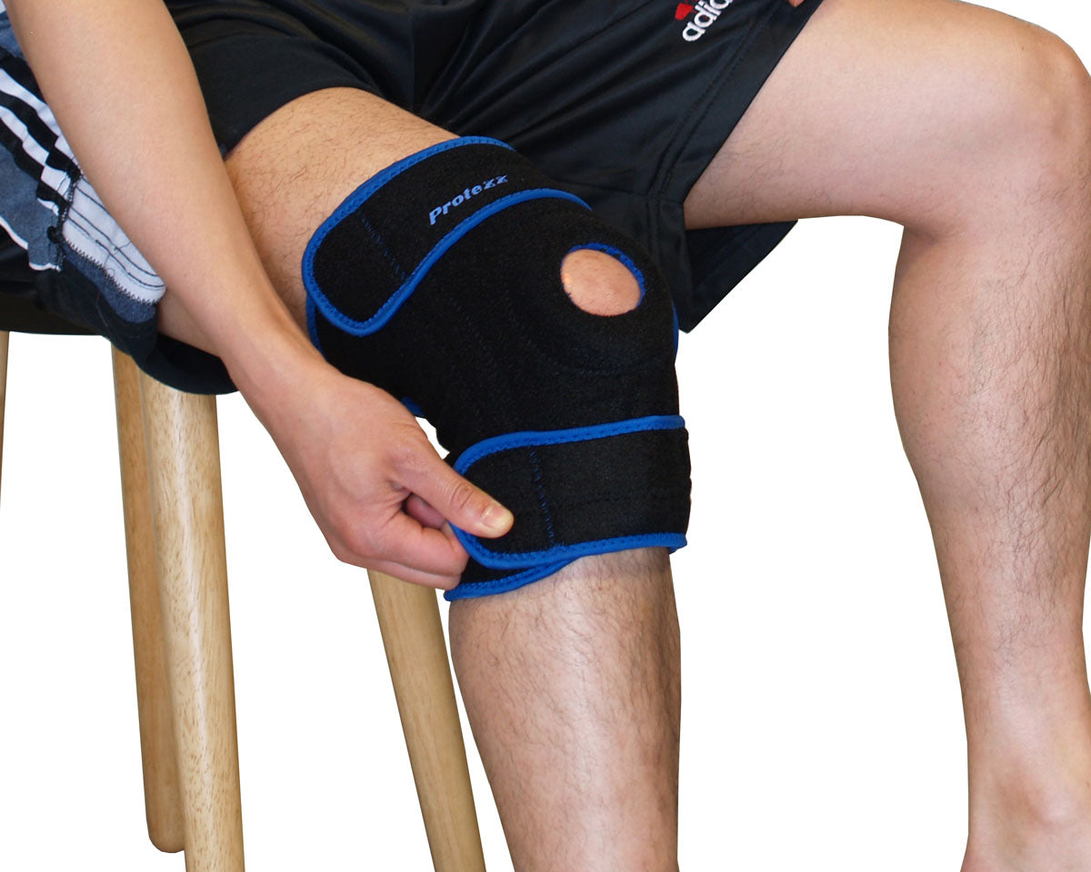 Protexx Knee Sport  Neoprene Support Brace Black