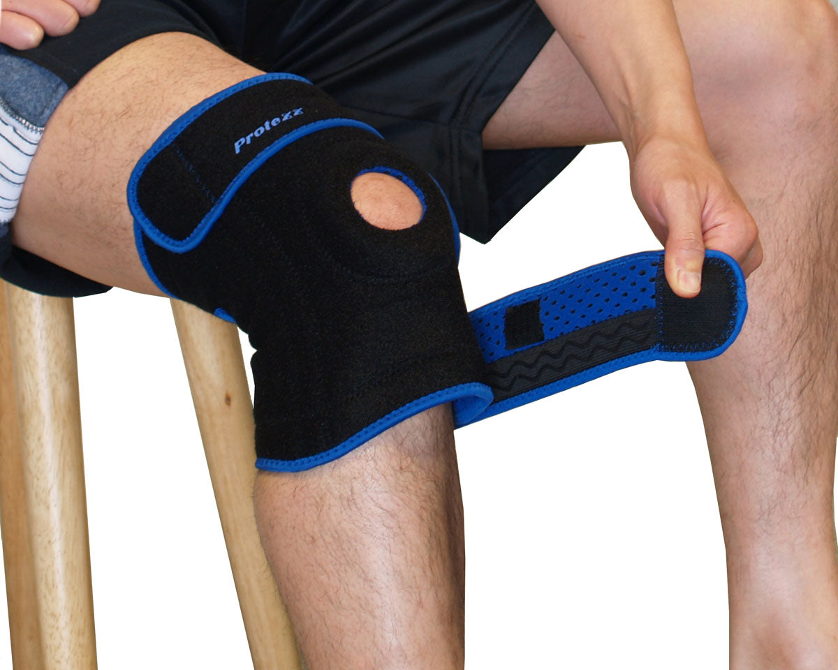 Protexx Knee Sport  Neoprene Support Brace Black