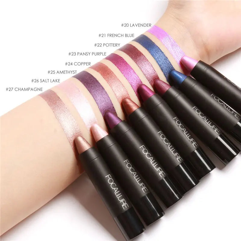 FOCALLURE 31 Colors Matte Lipstick Pencil High Crayons Gloss Long-lasting Waterproof Lip Balm Pen Makeup Cosmetics for Women