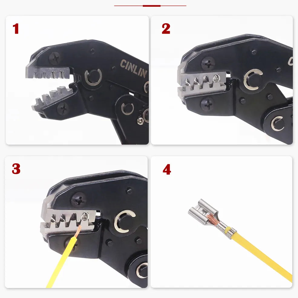 Open Barrel Terminals Crimping Pliers Tools Robust Crimper for ZH PH XH VH JWPS Dupont JST D-Sub Jumper EPS PCIE SATA PINS MOLEX