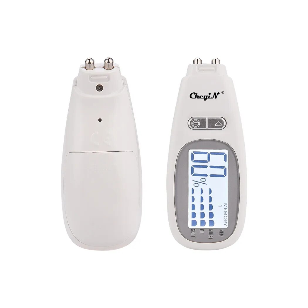 Precise Detector LCD Digital Skin Oil Moisture Tester for Face Skin Care with Bio-technology Sensor Lady Beauty Tool Spa Monitor