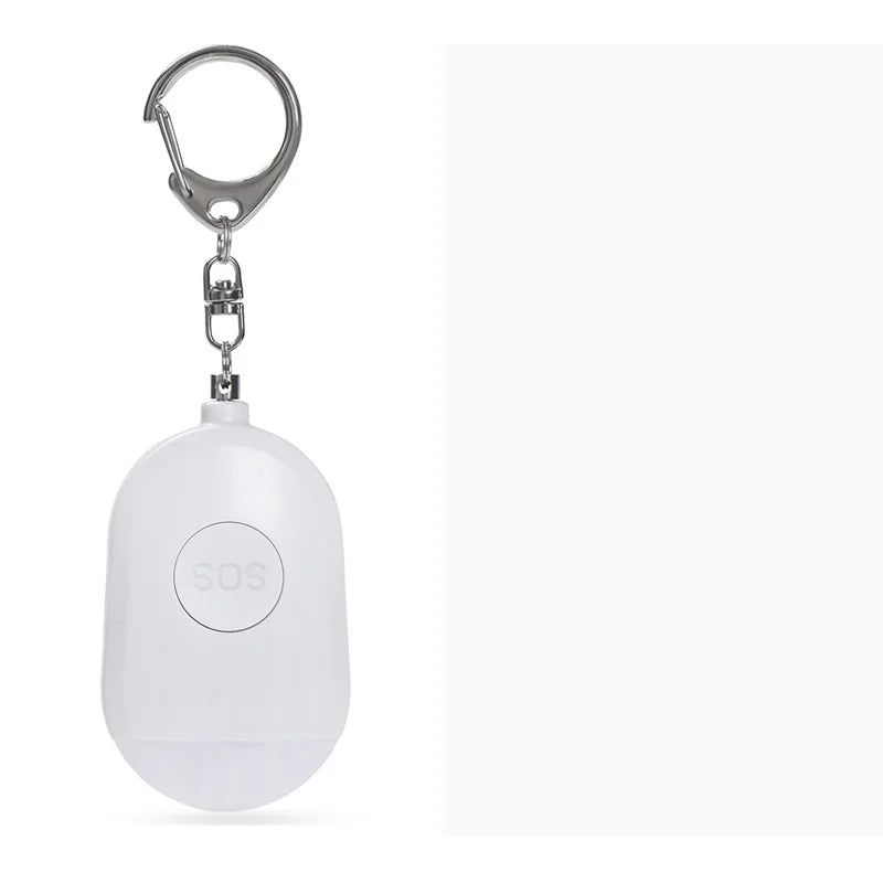 Self Defense Alarm Keychain 130dB for Kid Girl Elderly Personal Safety Scream Loud Emergency Security Protect Alert Rechargeable