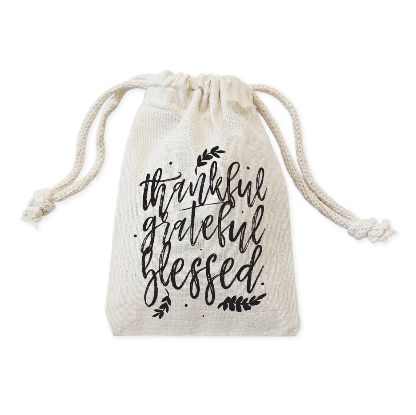 Thankful, Grateful, Blessed Thanksgiving Favor Bags, 6-Pack