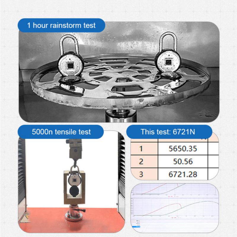 Fingerprint Padlock Waterproof | Lock Fingerprint Waterproof -